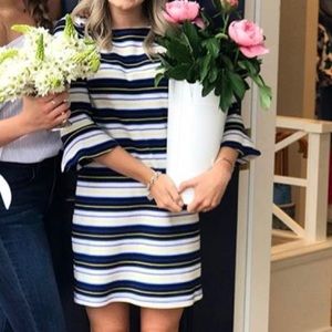 Draper James striped shift dress